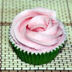 Cupcake de rosa